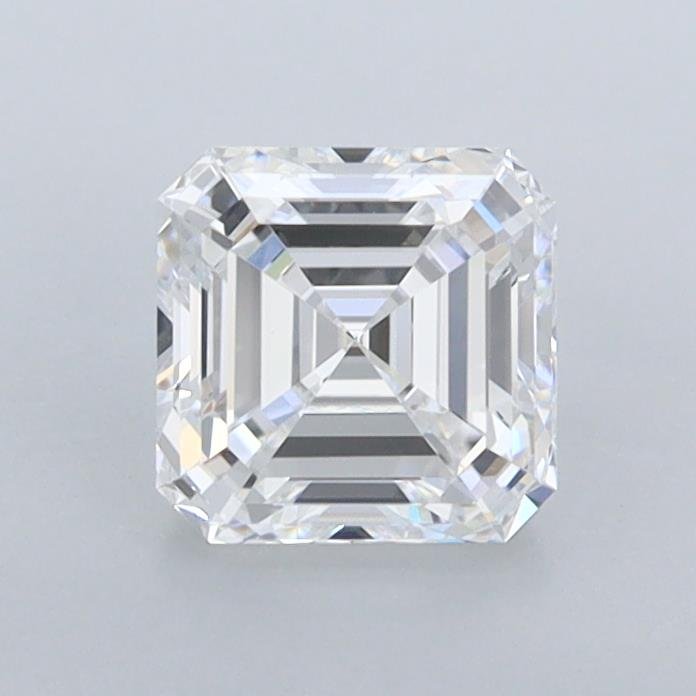 1.02ct D IF Rare Carat Ideal Cut Asscher Lab Grown Diamond