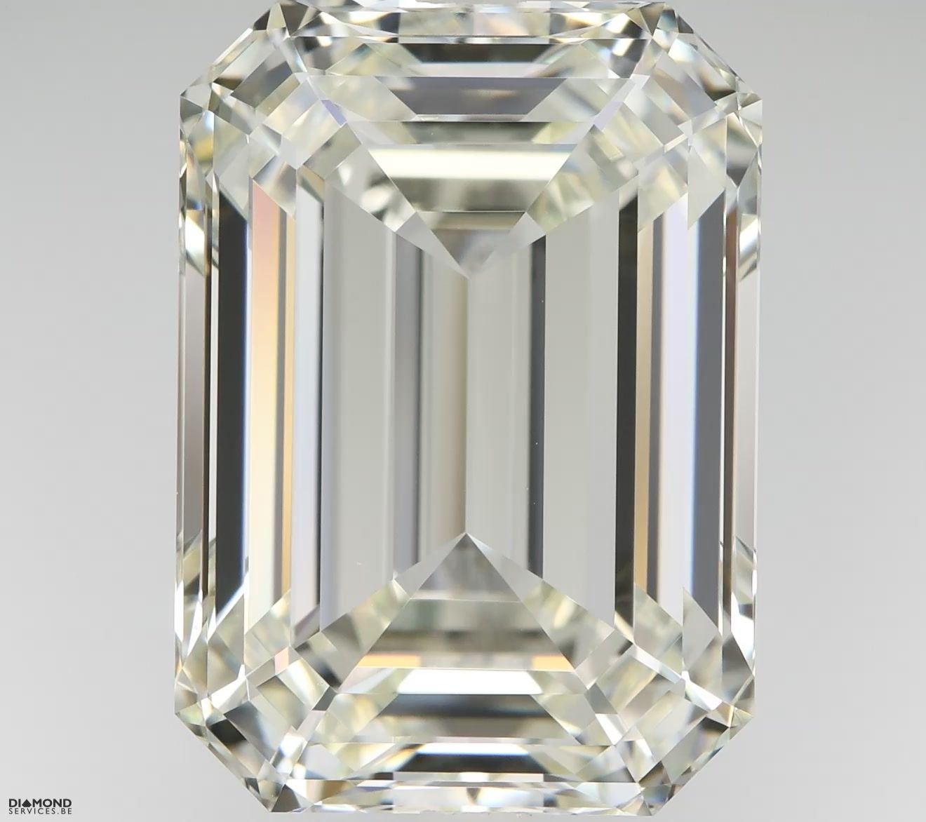 6.62ct J IF Very Good Cut Emerald Diamond