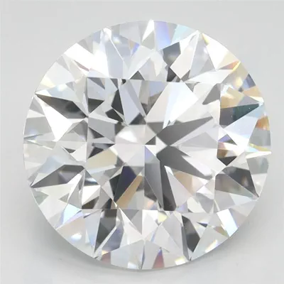 3.70ct D IF Rare Carat Ideal Cut Round Lab Grown Diamond