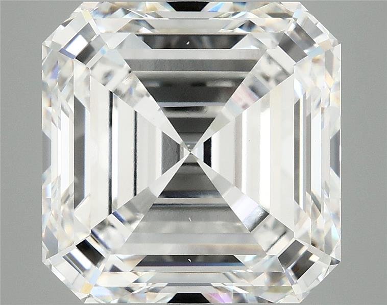 8.20ct E VS2 Excellent Cut Asscher Lab Grown Diamond