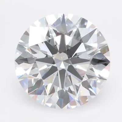 4.31ct D IF Rare Carat Ideal Cut Round Lab Grown Diamond