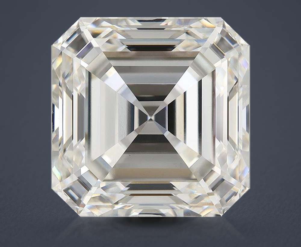10.16ct H VS1 Excellent Cut Asscher Lab Grown Diamond