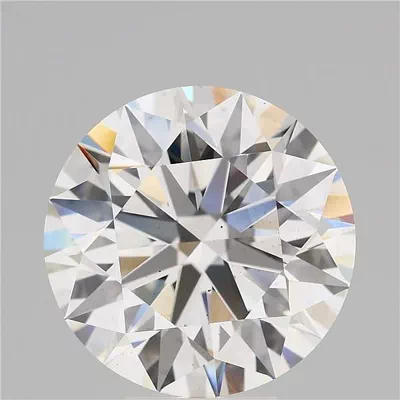 6.85ct G VS2 Rare Carat Ideal Cut Round Lab Grown Diamond