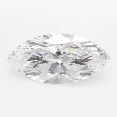 2.91ct D VVS2 Rare Carat Ideal Cut Marquise Lab Grown Diamond