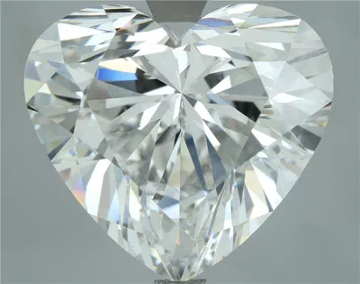 8.05ct F VS1 Rare Carat Ideal Cut Heart Lab Grown Diamond
