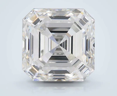 5.05ct F VS1 Excellent Cut Asscher Lab Grown Diamond