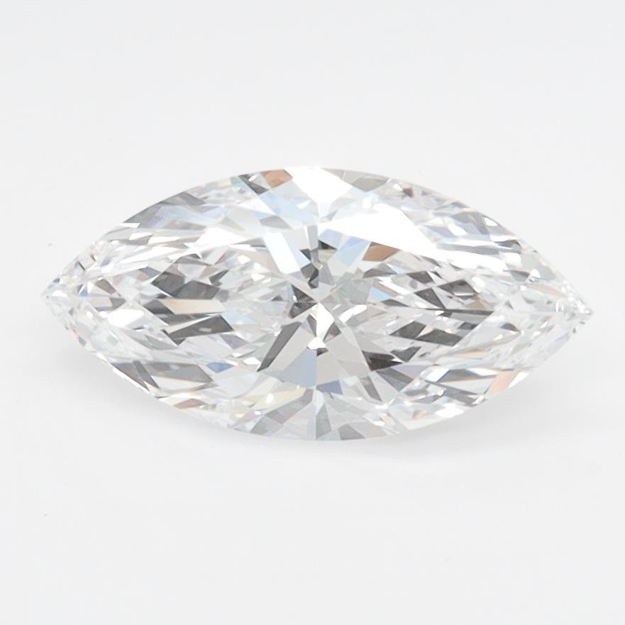 1.09ct D VVS1 Rare Carat Ideal Cut Marquise Lab Grown Diamond