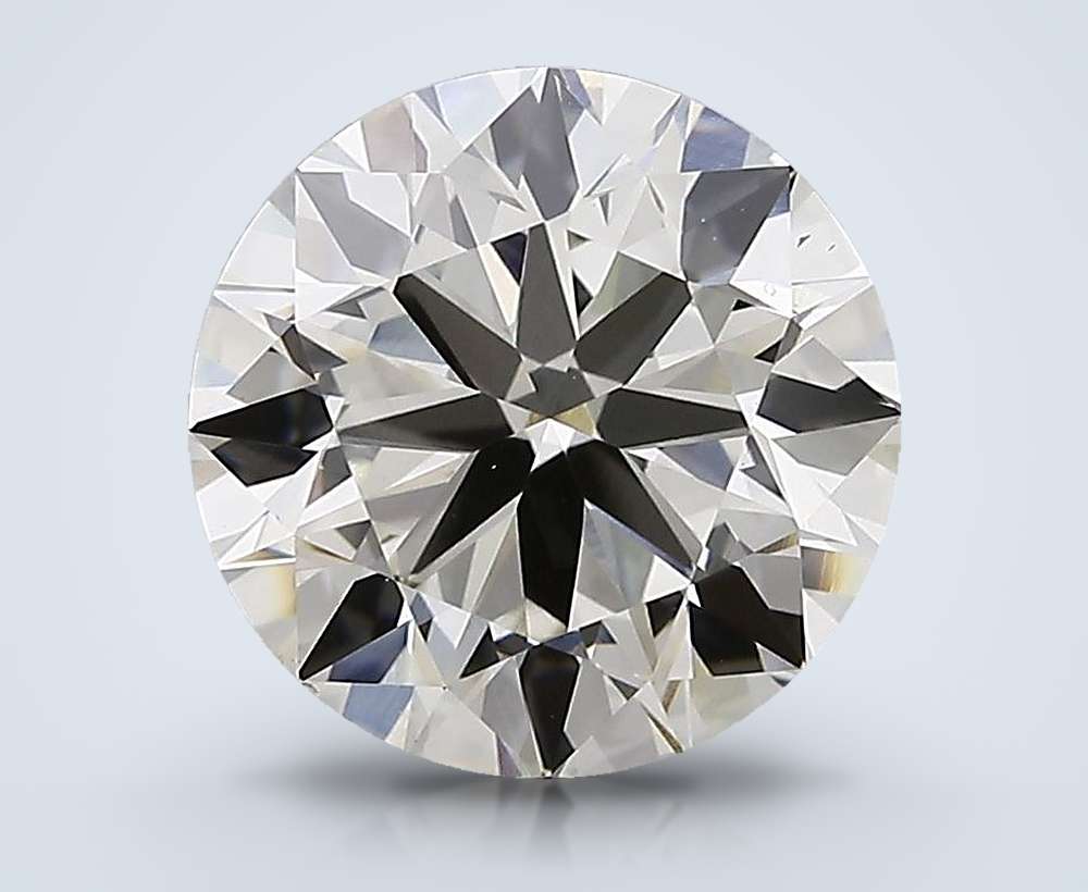 3.00ct J VS1 Very Good Cut Round Lab Grown Diamond