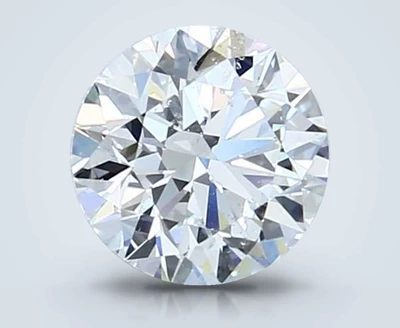 1.24ct E SI2 Rare Carat Ideal Cut Round Diamond