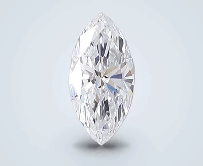 1.56ct D VS1 Rare Carat Ideal Cut Marquise Lab Grown Diamond