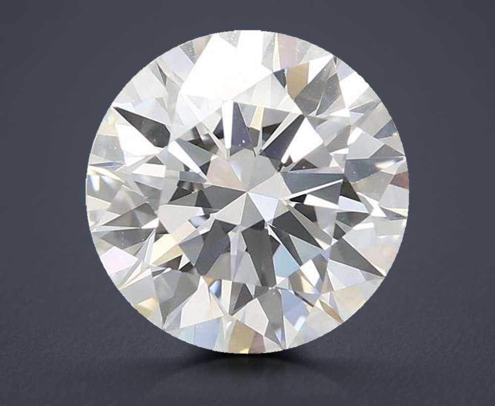 1.52ct D VVS2 Rare Carat Ideal Cut Round Lab Grown Diamond