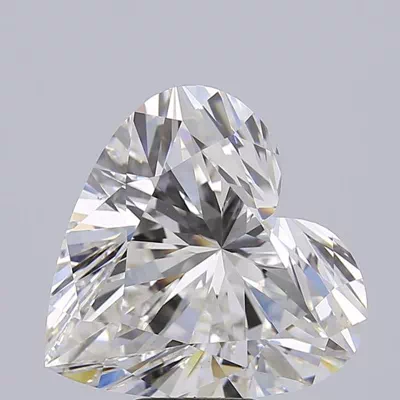 10.02ct F VS1 Rare Carat Ideal Cut Heart Lab Grown Diamond