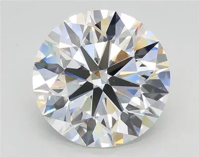 5.04ct F VS1 Rare Carat Ideal Cut Round Lab Grown Diamond