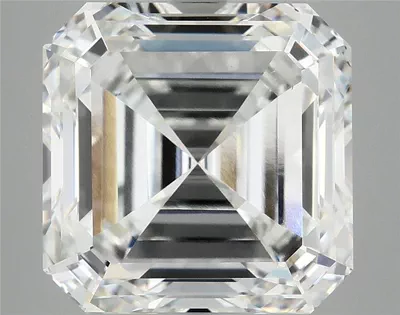 8.26ct E VS1 Excellent Cut Asscher Lab Grown Diamond