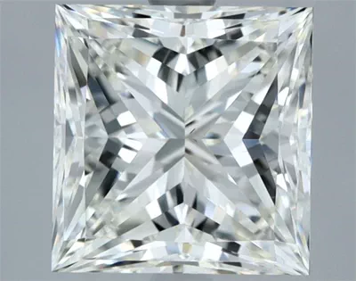 3.03ct J VS2 Very Good Cut Princess Diamond