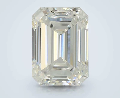 4.44ct G VVS2 Rare Carat Ideal Cut Emerald Lab Grown Diamond