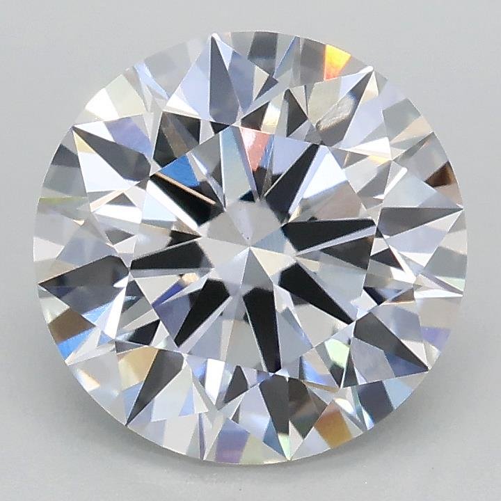 2.08ct D VVS2 Rare Carat Ideal Cut Round Lab Grown Diamond