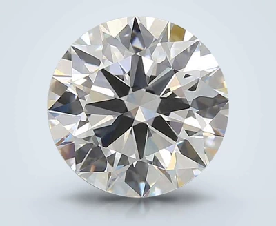 4.07ct E VVS2 Rare Carat Ideal Cut Round Lab Grown Diamond
