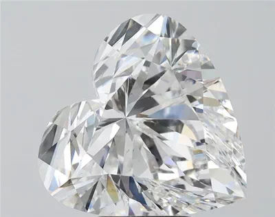 7.06ct E VS2 Rare Carat Ideal Cut Heart Lab Grown Diamond