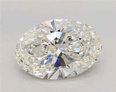 8.17ct G VVS2 Rare Carat Ideal Cut Oval Lab Grown Diamond