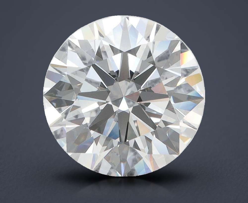4.00ct D FL Rare Carat Ideal Cut Round Lab Grown Diamond