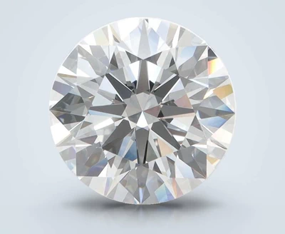 4.00ct D FL Rare Carat Ideal Cut Round Lab Grown Diamond