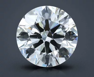 5.03ct G SI1 Rare Carat Ideal Cut Round Diamond