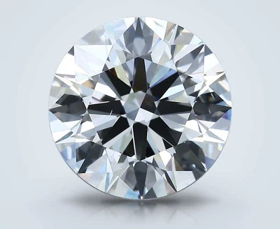 5.03ct G SI1 Rare Carat Ideal Cut Round Diamond