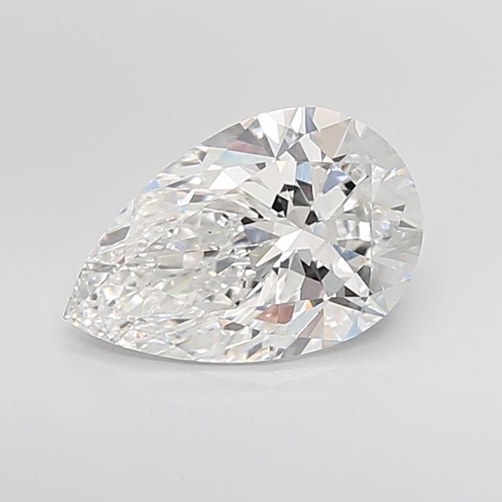 4.04ct E VVS2 Rare Carat Ideal Cut Pear Lab Grown Diamond