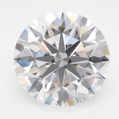3.66ct D FL Rare Carat Ideal Cut Round Lab Grown Diamond