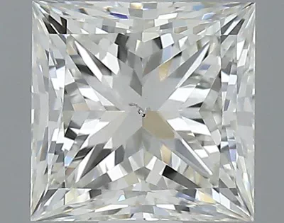 0.99ct J SI2 Rare Carat Ideal Cut Princess Diamond