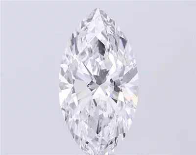 6.39ct E VS1 Rare Carat Ideal Cut Marquise Lab Grown Diamond