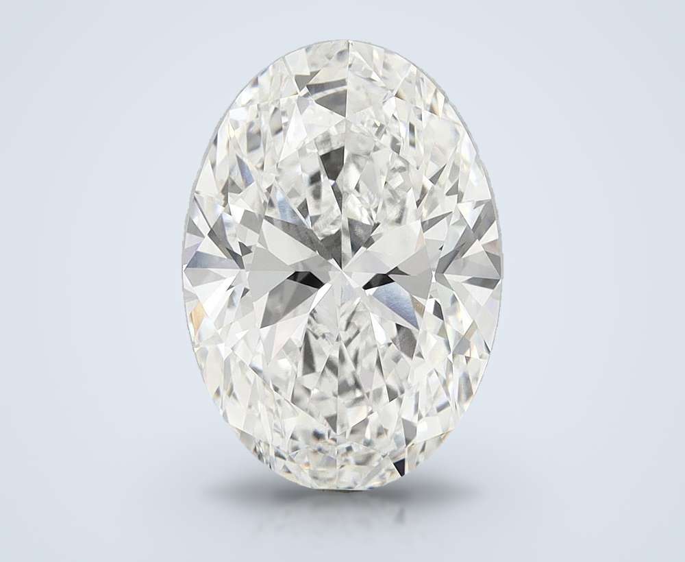 12.06ct F VVS2 Rare Carat Ideal Cut Oval Lab Grown Diamond