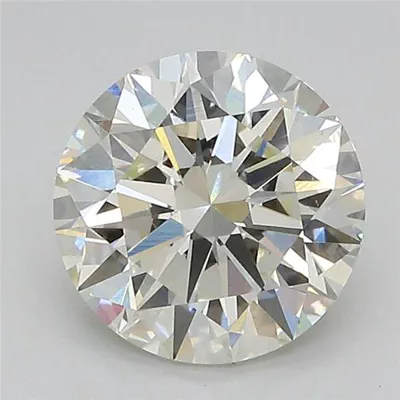 2.35ct J VS1 Excellent Cut Round Lab Grown Diamond
