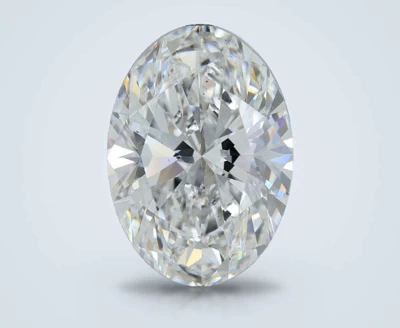 10.06ct F VS2 Rare Carat Ideal Cut Oval Lab Grown Diamond