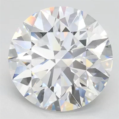 3.73ct D VVS1 Rare Carat Ideal Cut Round Lab Grown Diamond