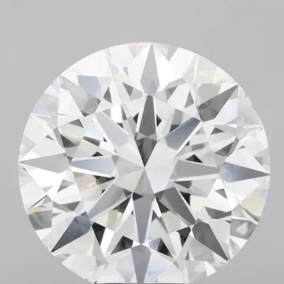 6.09ct F VVS1 Ideal Cut Round Lab Grown Diamond