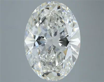 8.01ct H VS1 Rare Carat Ideal Cut Oval Diamond
