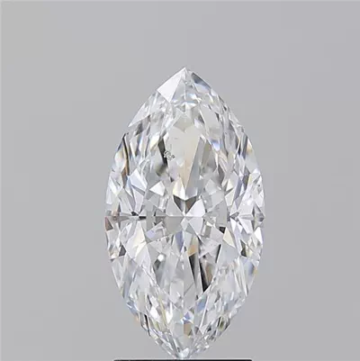 2.20ct D SI2 Rare Carat Ideal Cut Marquise Diamond