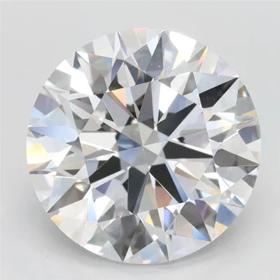 4.45ct D VVS1 Rare Carat Ideal Cut Round Lab Grown Diamond