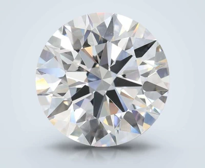 4.45ct D VVS1 Rare Carat Ideal Cut Round Lab Grown Diamond