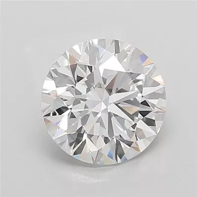 4.07ct F VVS2 Rare Carat Ideal Cut Round Lab Grown Diamond