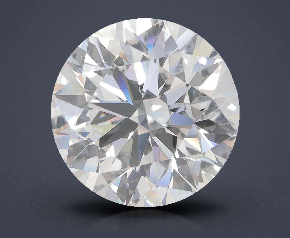 6.47ct E IF Rare Carat Ideal Cut Round Lab Grown Diamond