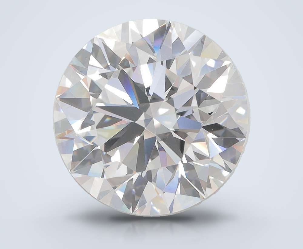 6.47ct E IF Rare Carat Ideal Cut Round Lab Grown Diamond