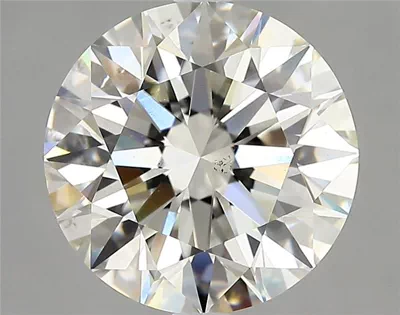 3.01ct K VS2 Rare Carat Ideal Cut Round Diamond