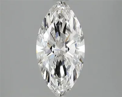 1.87ct F VS2 Rare Carat Ideal Cut Marquise Lab Grown Diamond