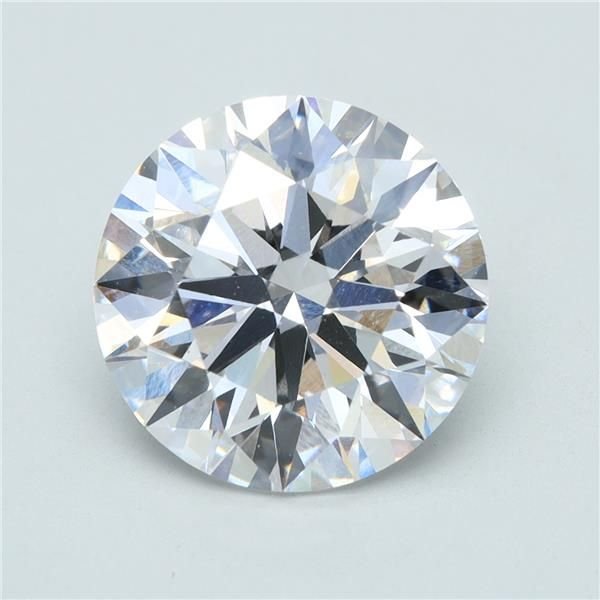 4.80ct F VVS2 Rare Carat Ideal Cut Round Lab Grown Diamond