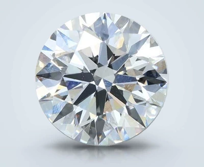 4.80ct F VVS2 Rare Carat Ideal Cut Round Lab Grown Diamond