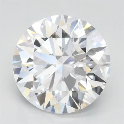 2.82ct D IF Rare Carat Ideal Cut Round Lab Grown Diamond