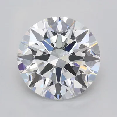 1.55ct D VVS2 Rare Carat Ideal Cut Round Lab Grown Diamond